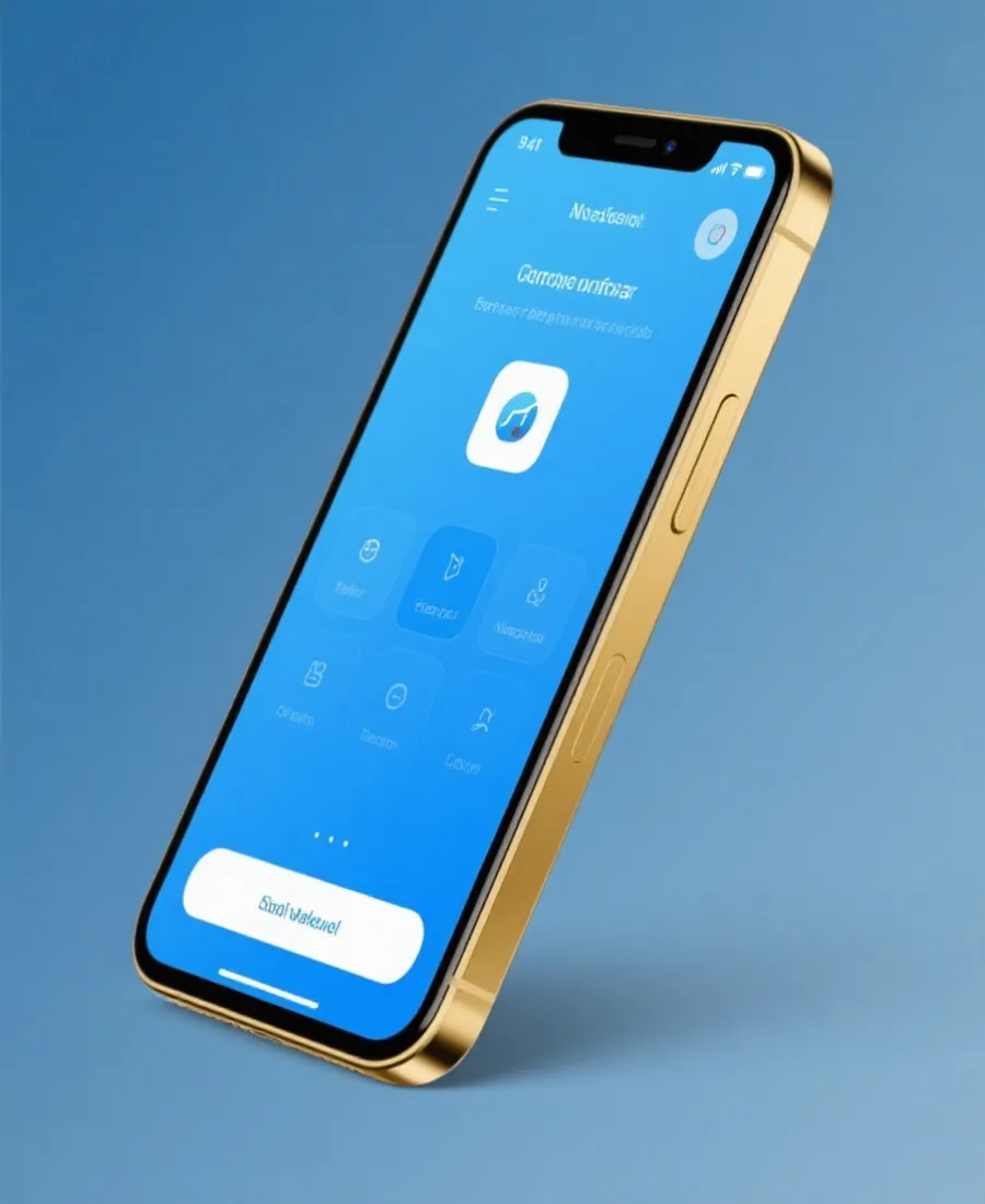 Official mobile app interface preview